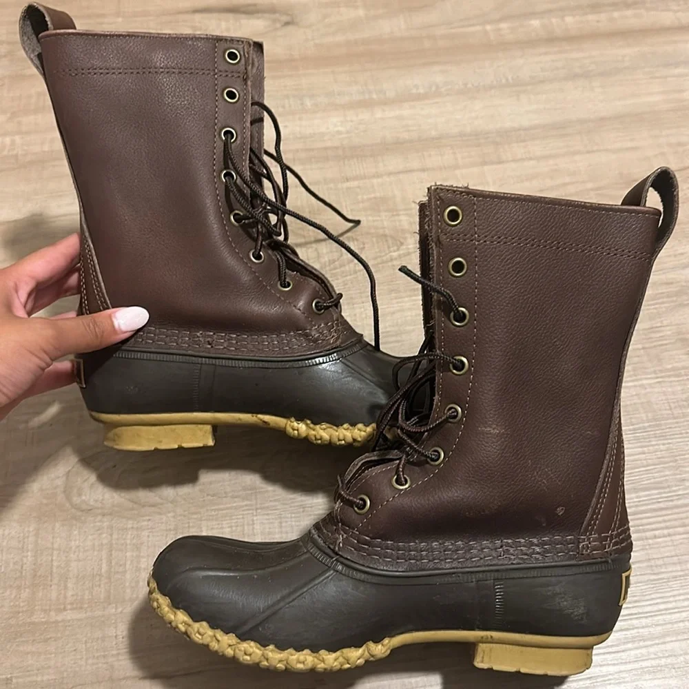 L.L. Bean Maine Hunting Shoes 10" - Picture 9 of 10